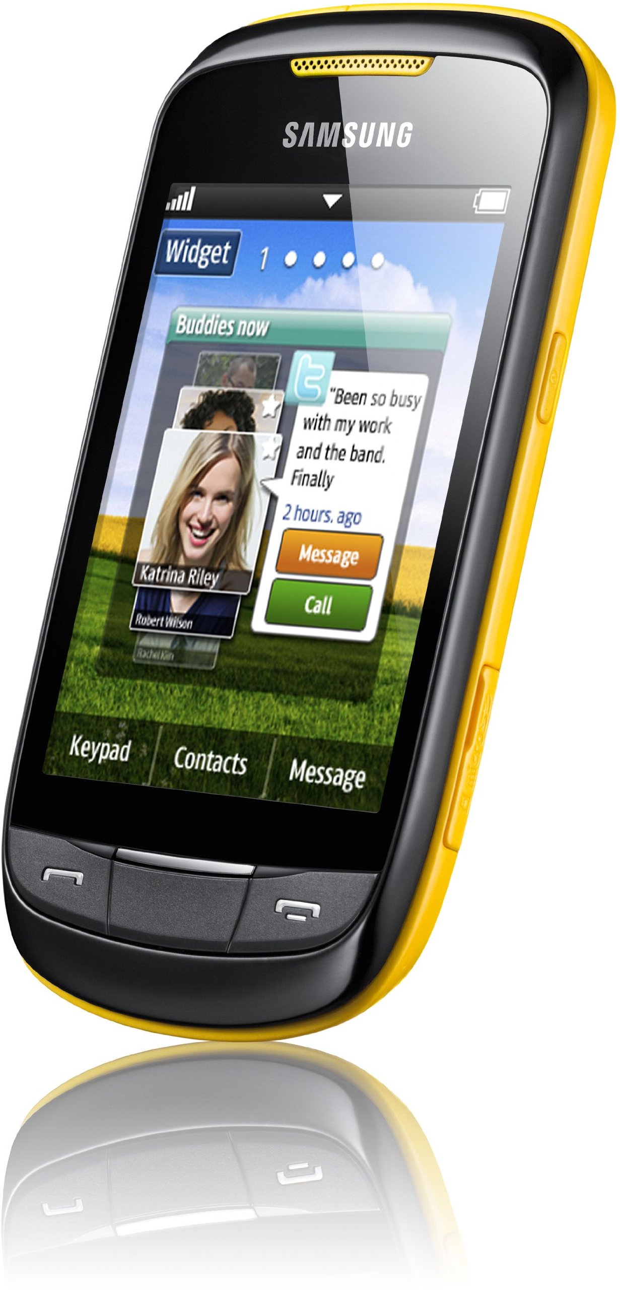 Samsung S3850 Corby II Resim 2