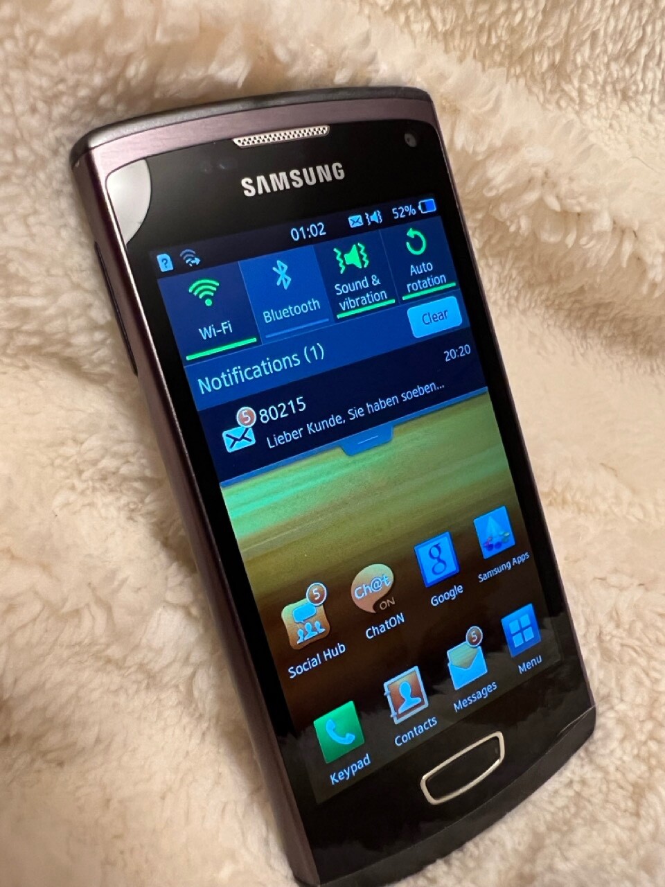 Samsung S8600 Wave 3 Resim 5