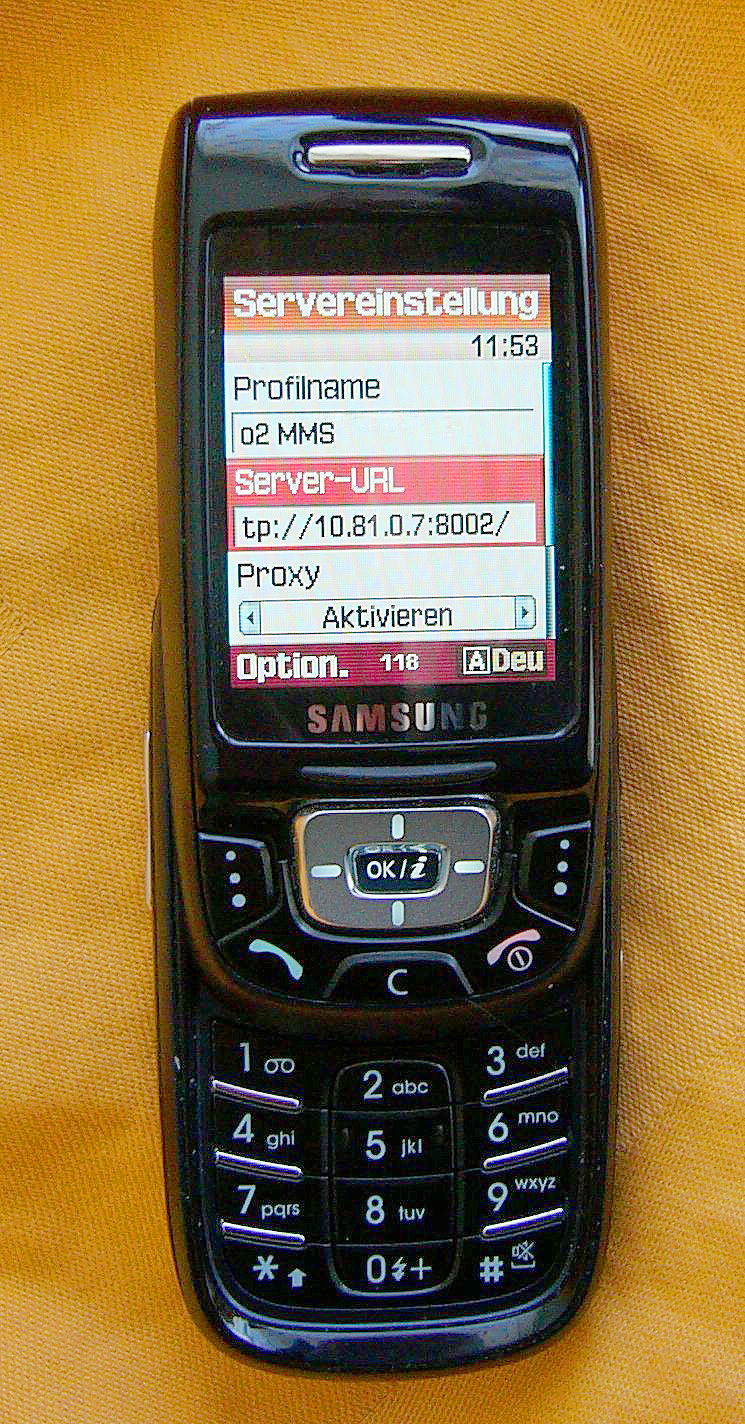 Samsung SGH-500 Resim 4
