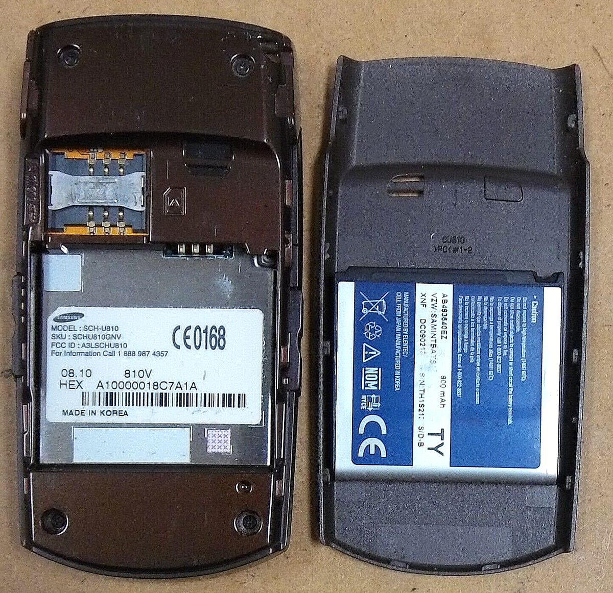 Samsung U810 Renown Resim 2