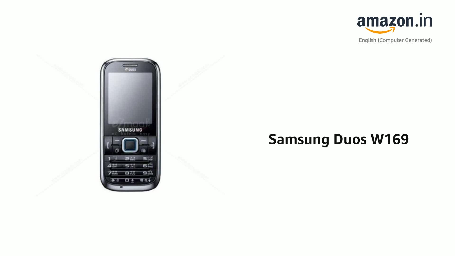 Samsung W169 Duos Resim 2