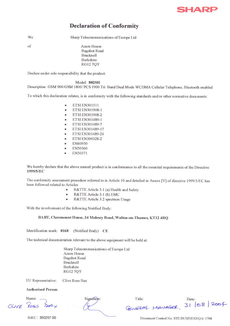 Sharp 802 Resim 3