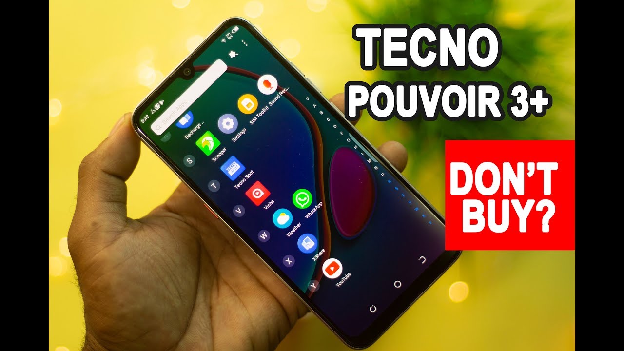 Tecno Pouvoir 3 Plus Resim 3
