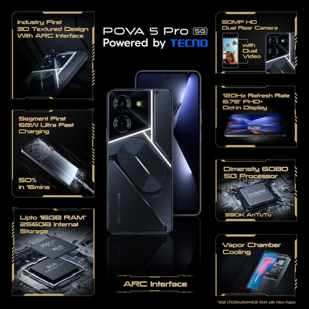 Tecno Pova 5 Pro Resim 5