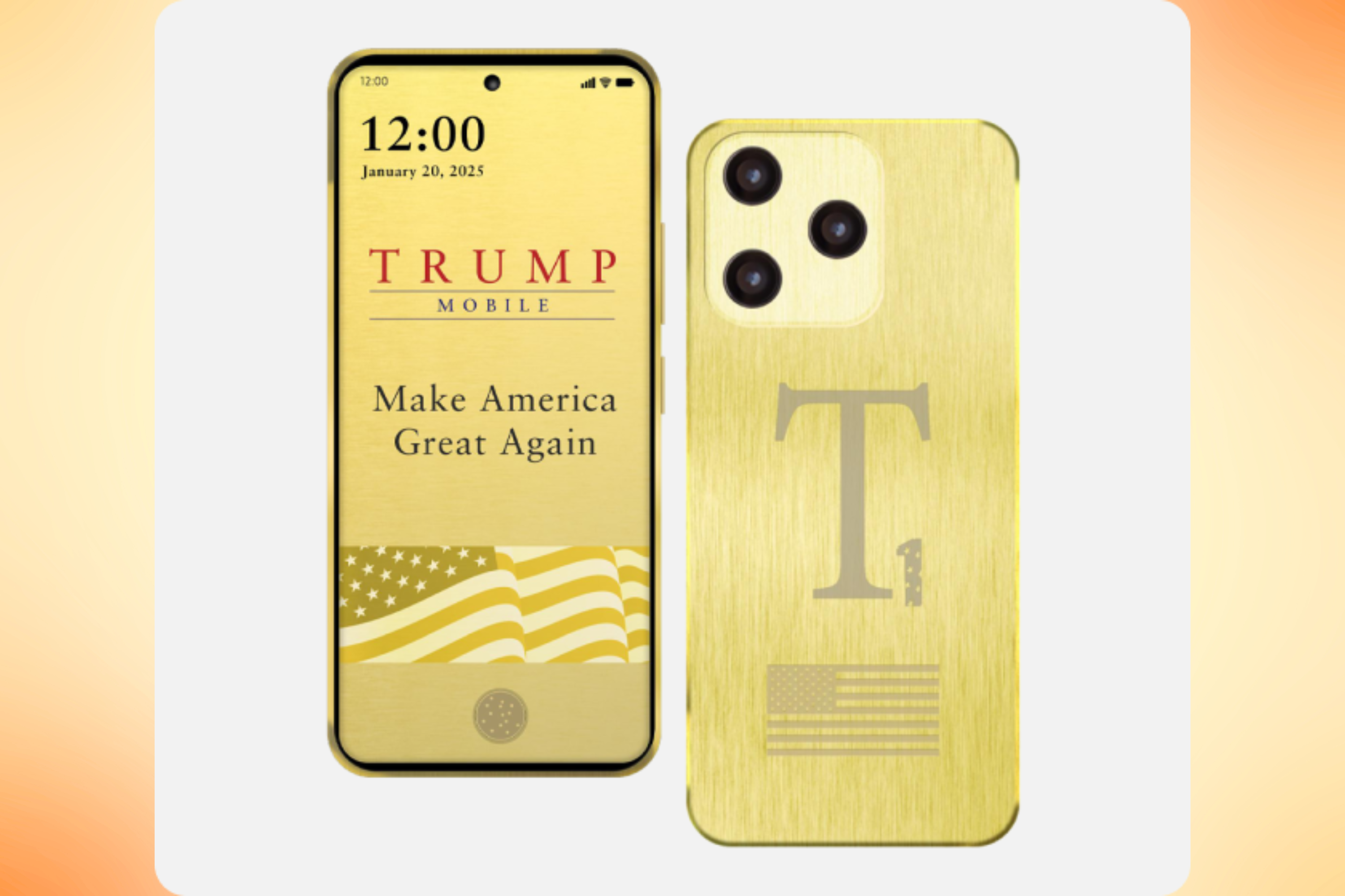 Trump Mobile T1 Phone Resim 4