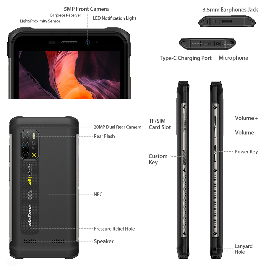 Ulefone Armor X10 Pro Resim 4