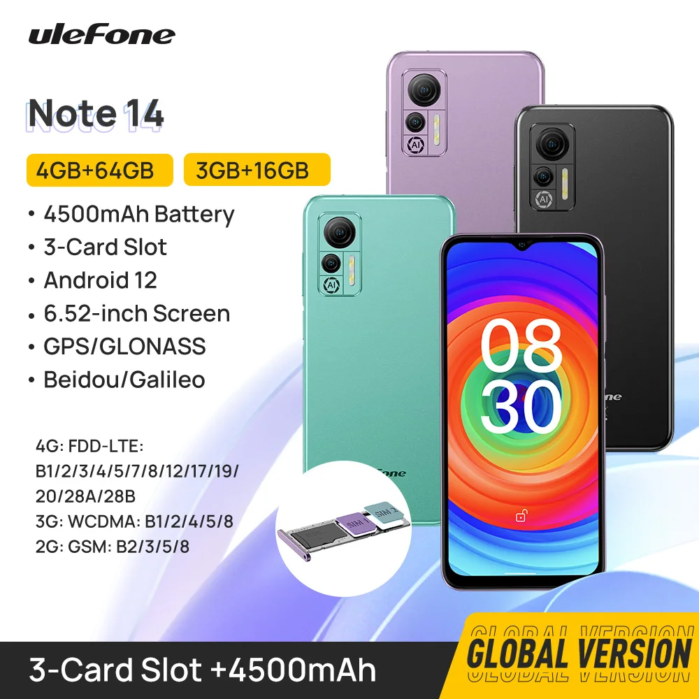 Ulefone Note 14 Resim 3
