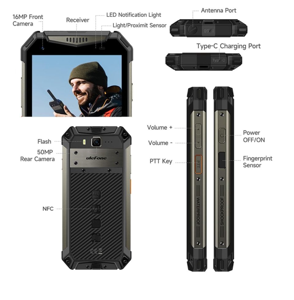 Ulefone Power Armor 20WT Resim 2