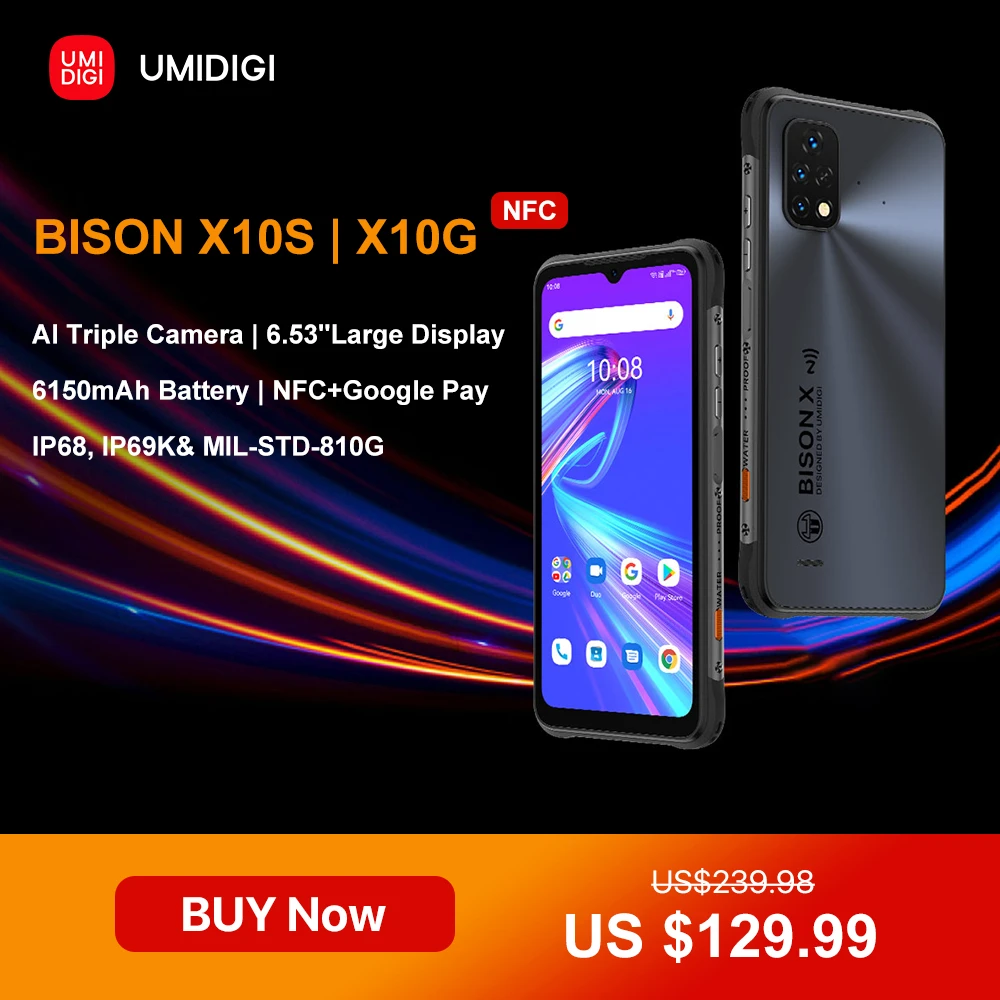 Umidigi Bison X10S NFC Resim 2