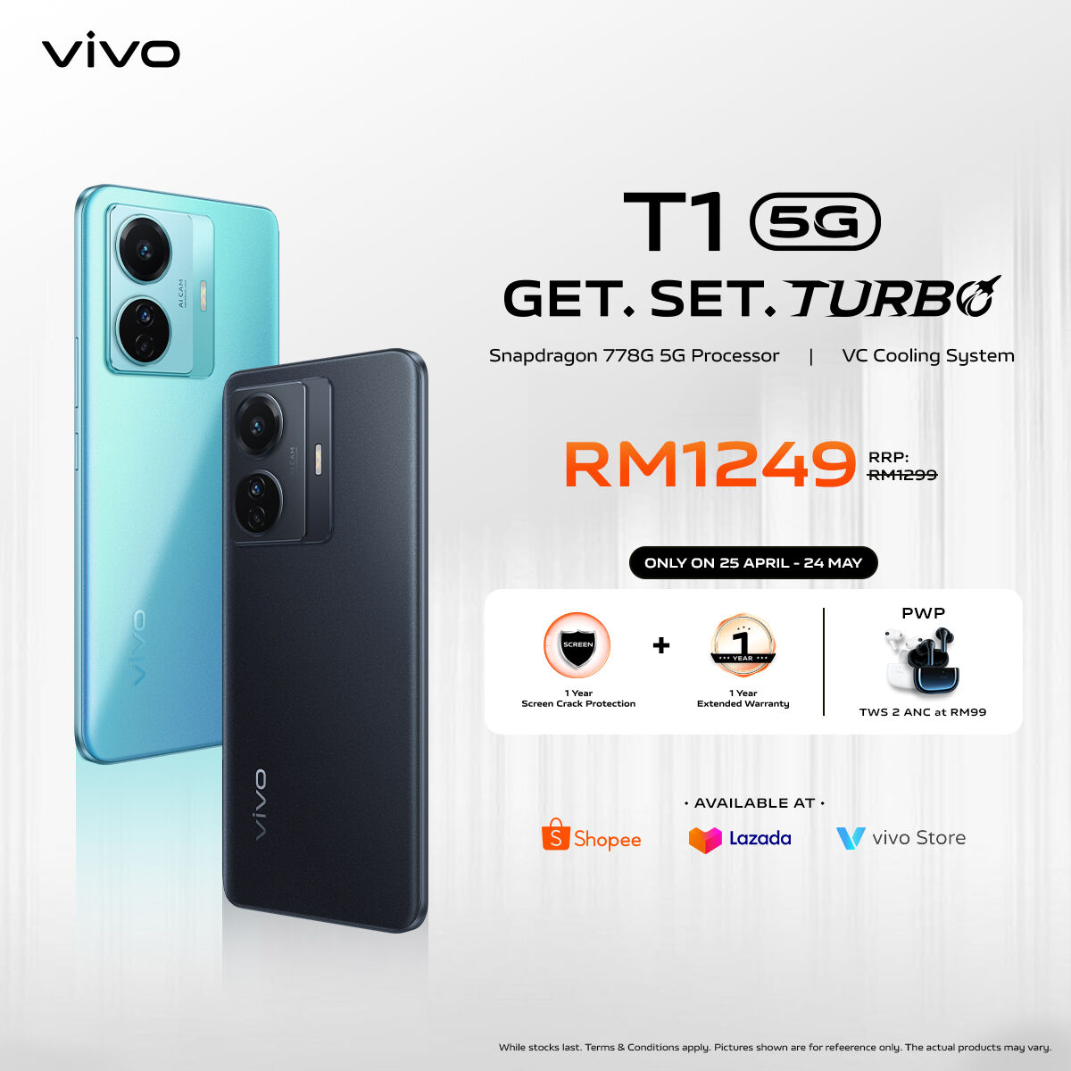 vivo T1 (Snapdragon 778G) Resim 3