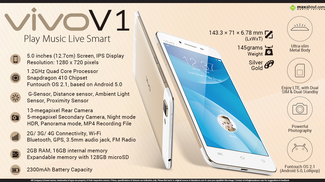 vivo V1 Resim 4