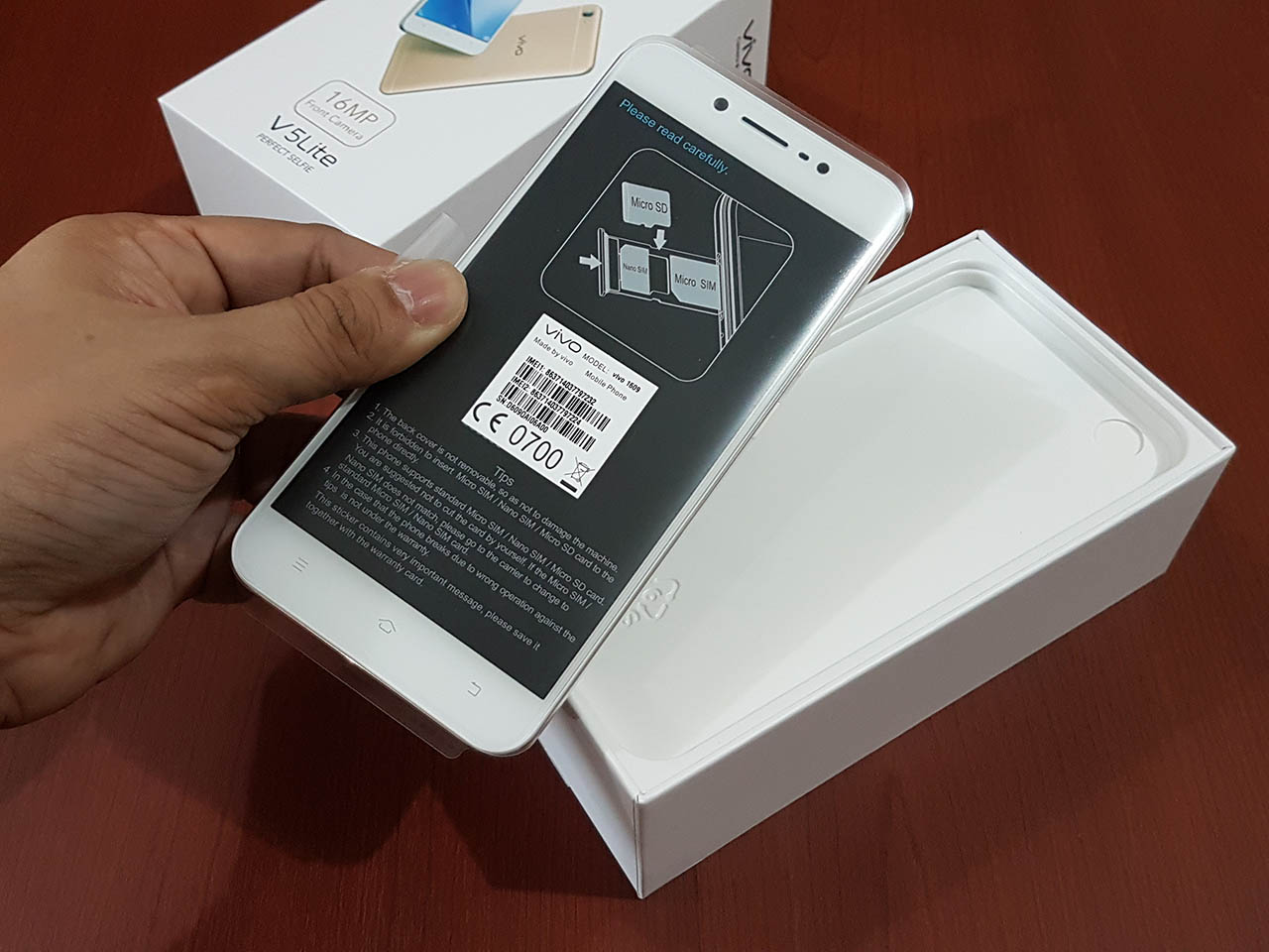 vivo V5 Lite (vivo 1609) Resim 3