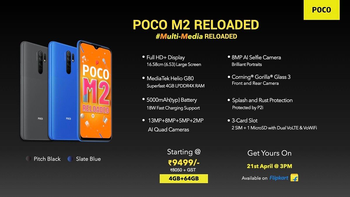 Xiaomi Poco M2 Reloaded Resim 4