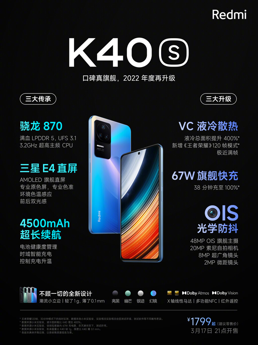 Xiaomi Redmi K40S Resim 5