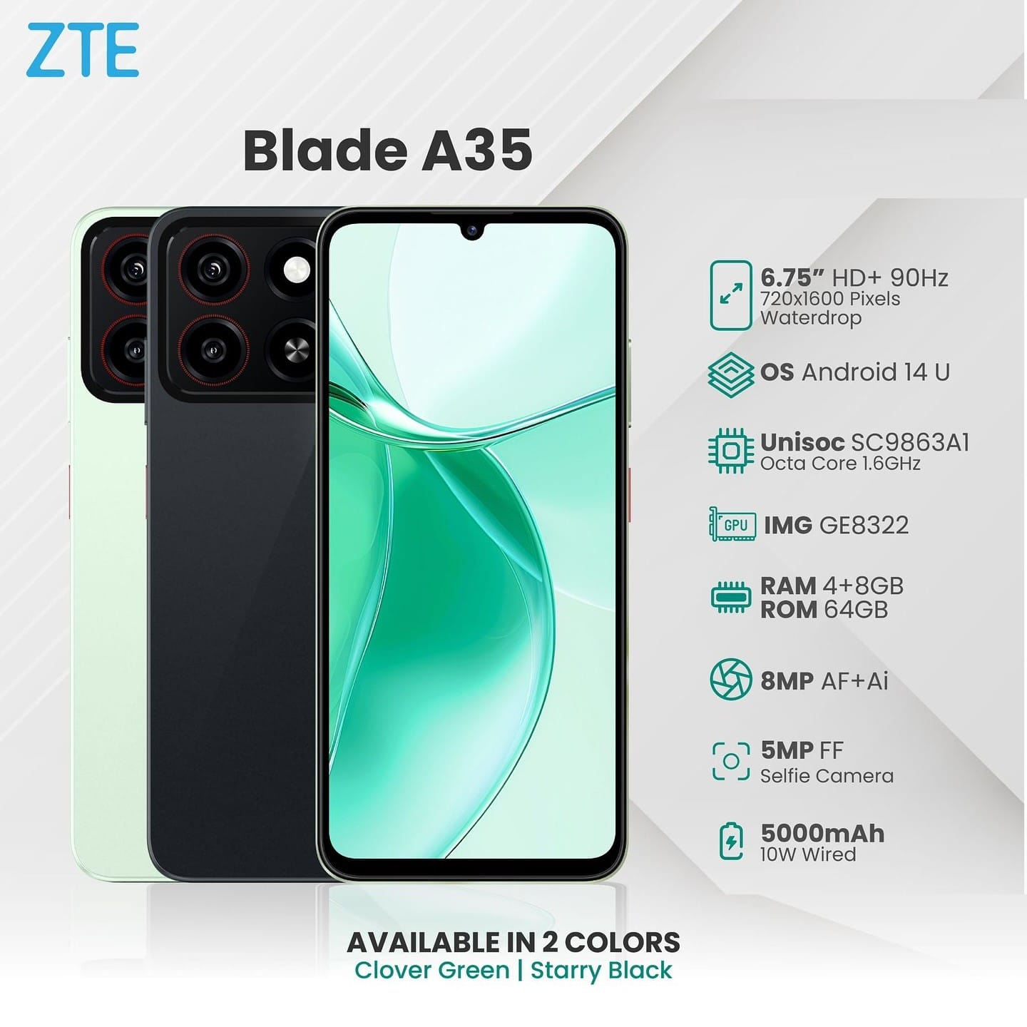 ZTE Blade A36 Resim 2