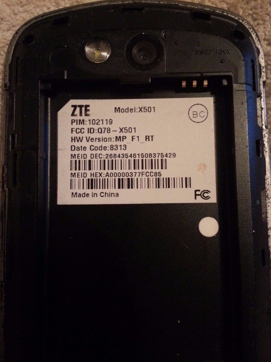 ZTE Groove X501 Resim 3